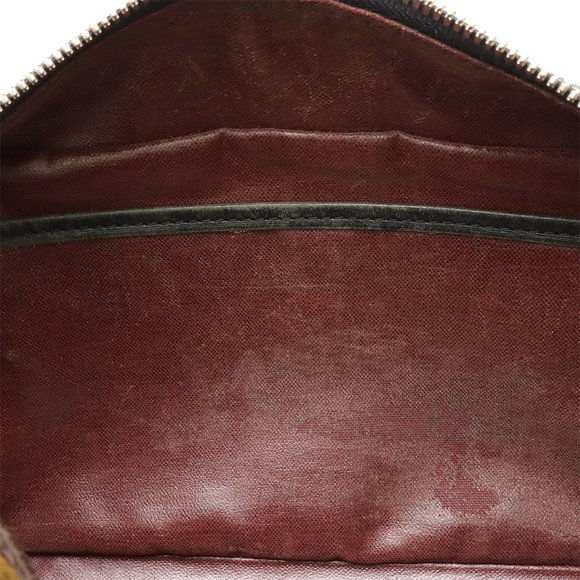 LOUIS VUITTON Black Monogram Pouch - Picture 8 of 10